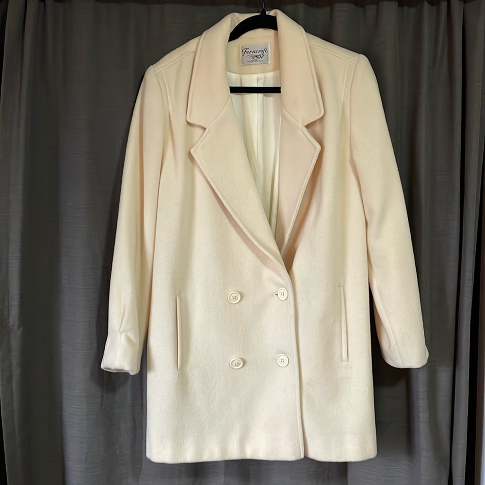 VINTAGE 100% Wool Ferncroft Overcoat